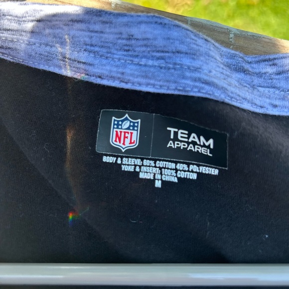 NFL Team Apparel STEELERS Glitter Logo Tee M - Picture 2 of 6